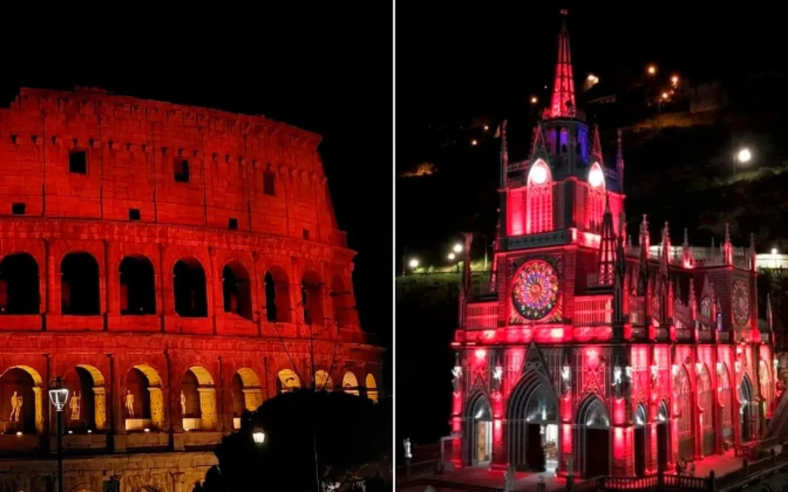 Igrejas e monumentos na América Latina serão iluminados em vermelho em apoio aos cristãos perseguidos