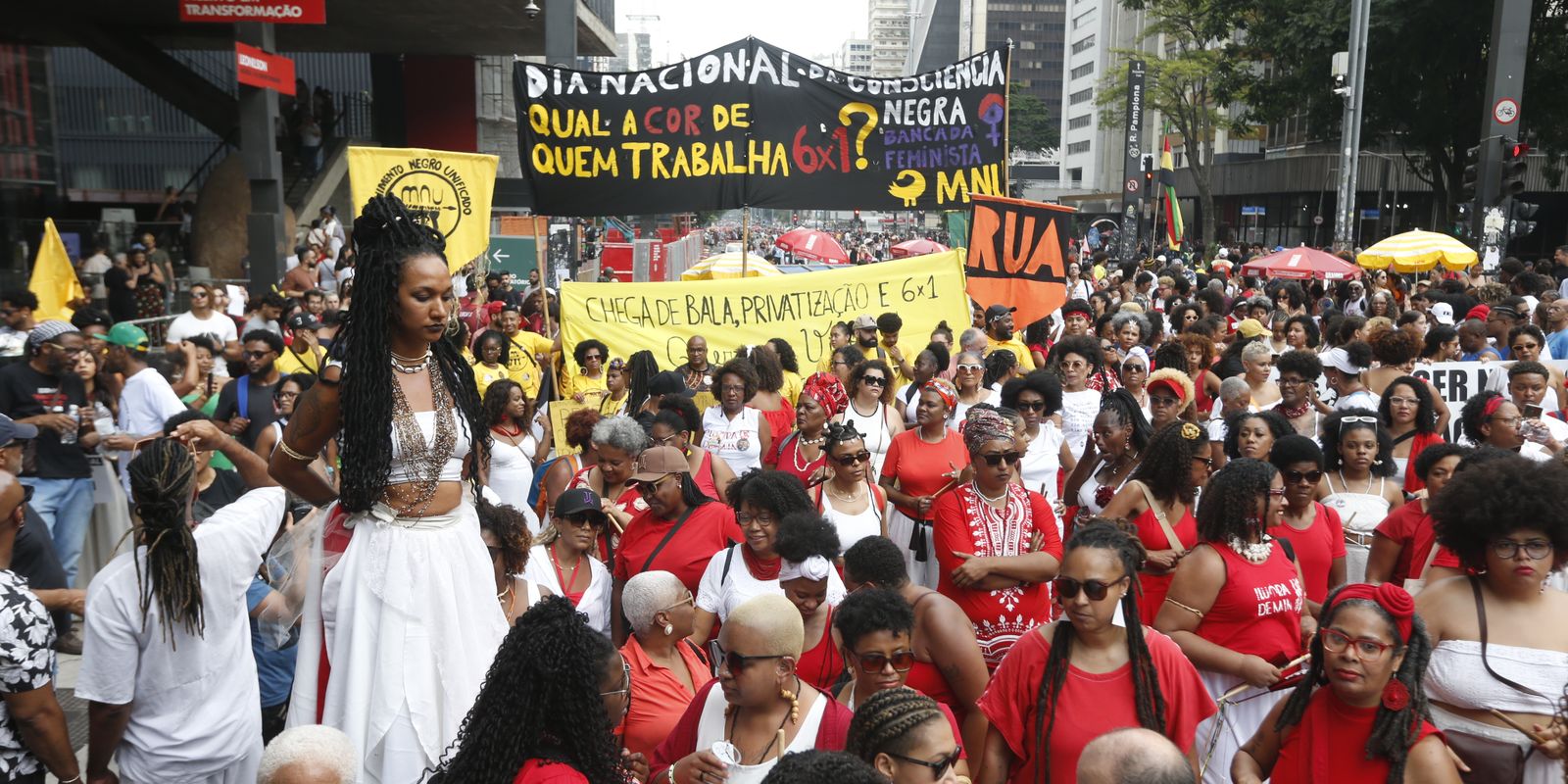 Marcha da Consciência Negra clama por um Brasil sem racismo