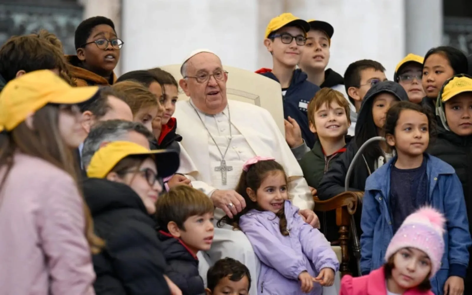 Papa anuncia Encontro Mundial sobre os Direitos da Criança