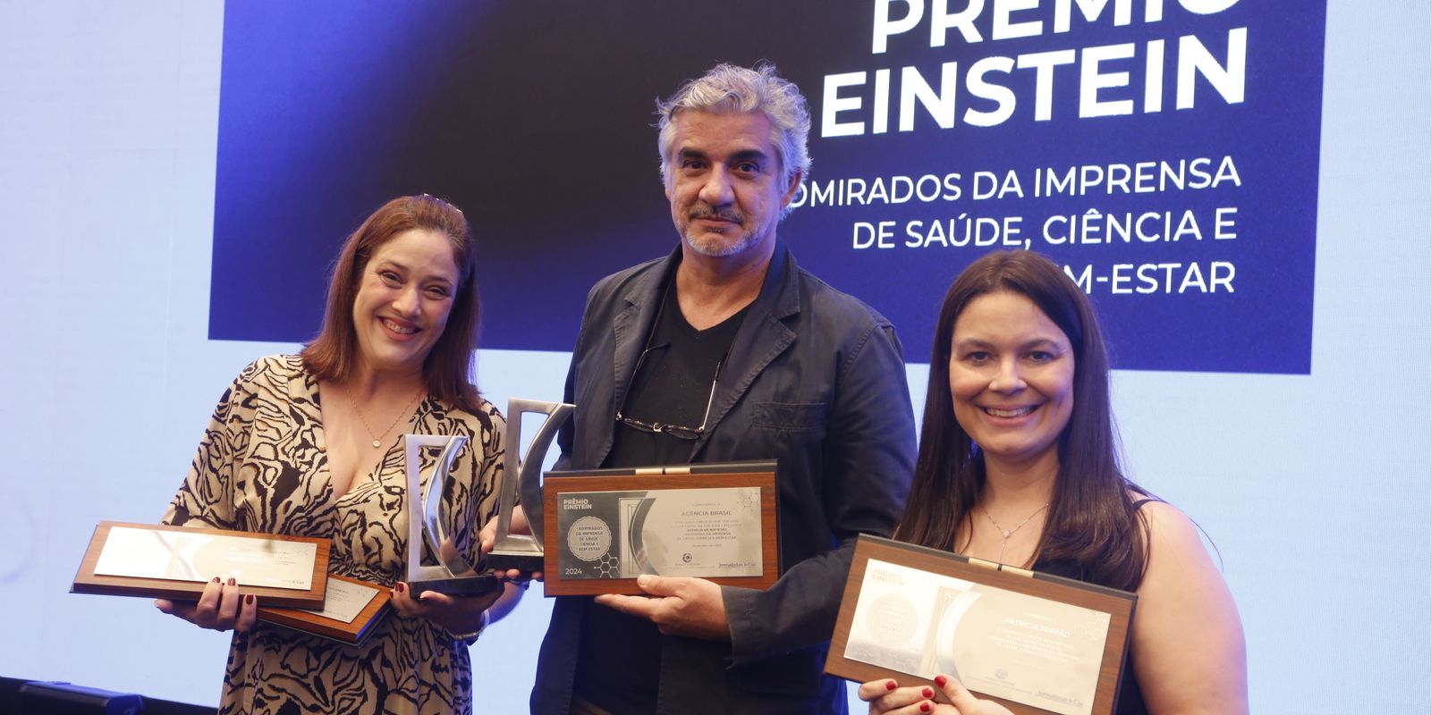 Repórter da Radioagência vence Prêmio Einstein + Admirados da Imprensa