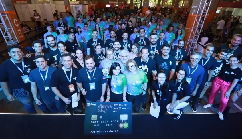 Ganhadores do Desafio Agro Startup 2024 comemoram resultado do programa na Campus Party | ASN Goiás