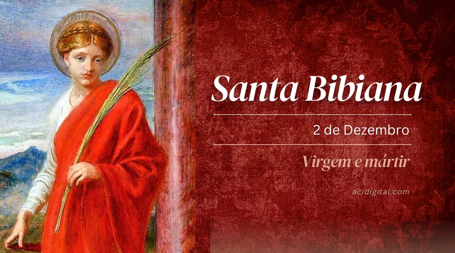 Hoje é celebrada santa Bibiana, padroeira dos que sofrem de epilepsia e dores fortes