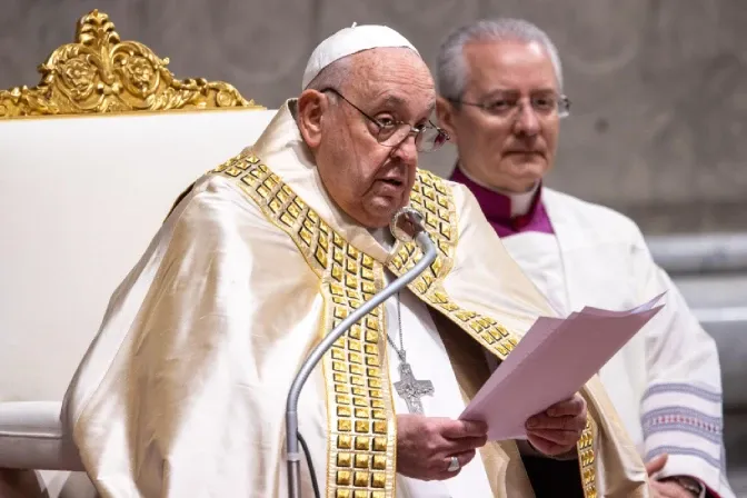 Homilia do papa Francisco nas vésperas e Te Deum de ação de graças de fim de ano