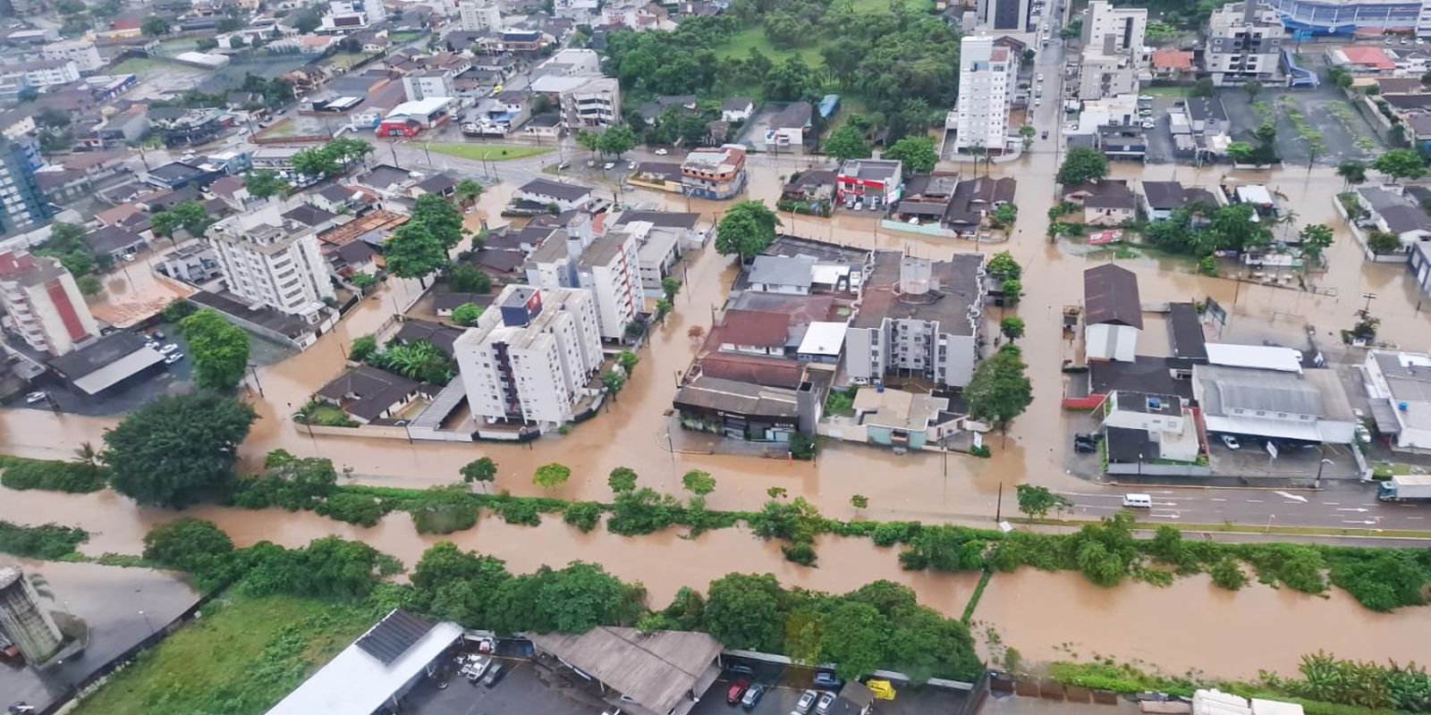 Inmet alerta para chuvas intensas no Sul do país