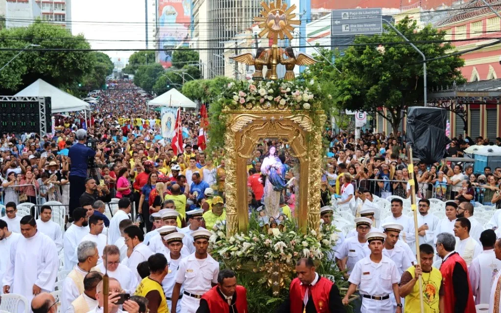 Procissão em Manaus celebra Nossa Senhora da Conceição, padroeira do Amazonas