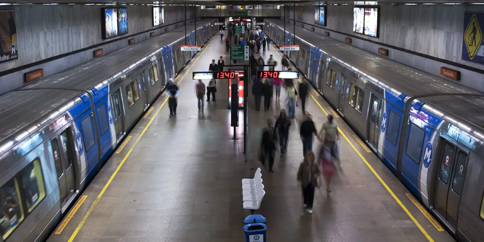 Termina hoje venda presencial dos cartões do MetrôRio para o Réveillon