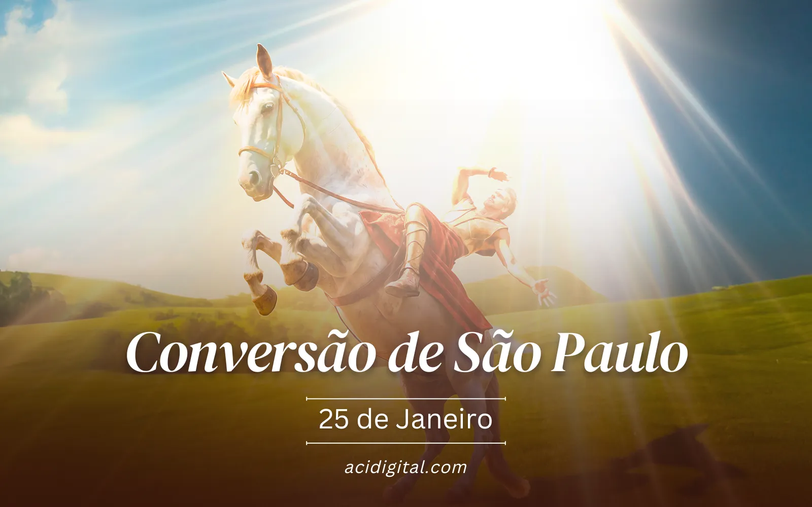 Igreja celebra a conversão de são Paulo