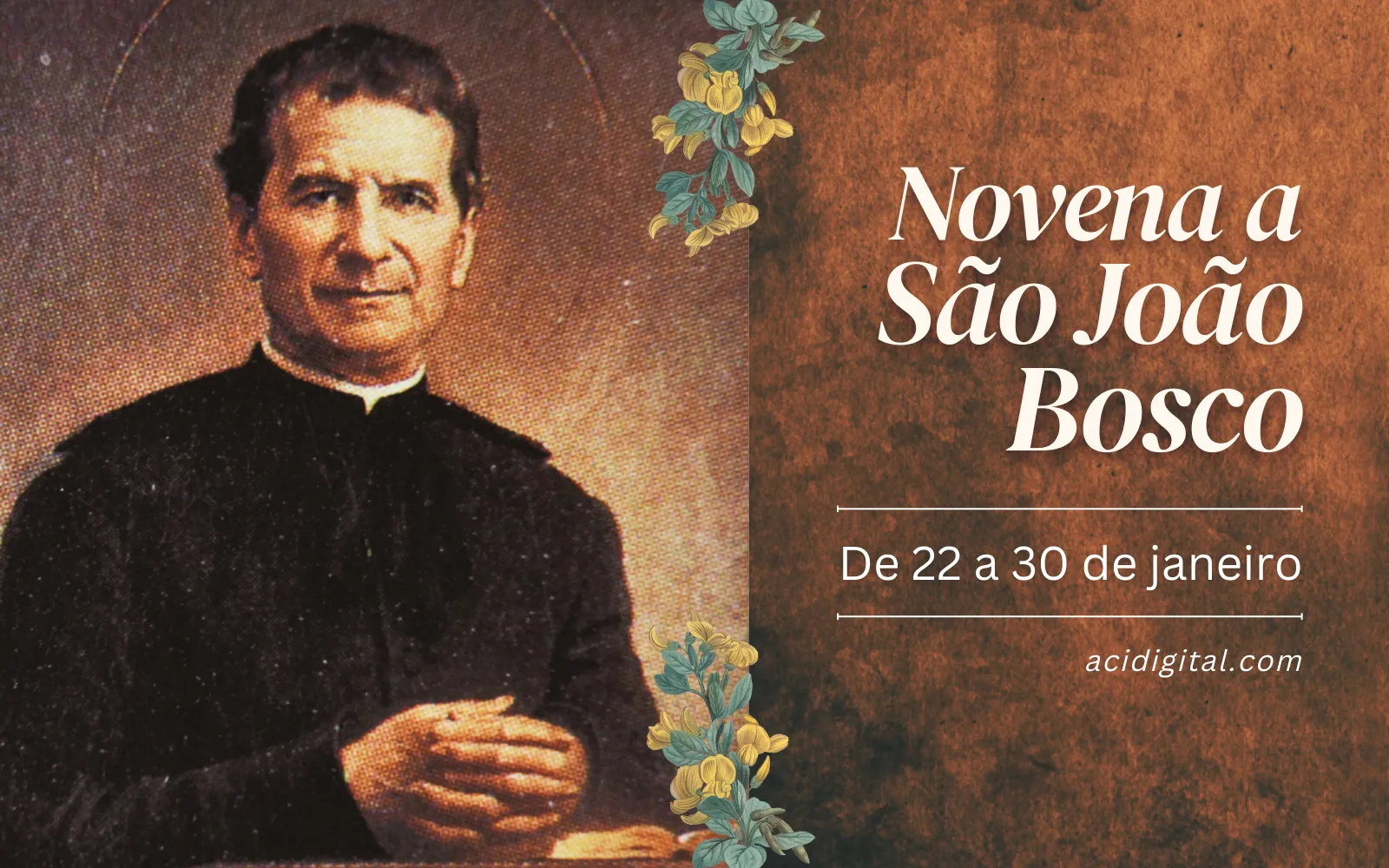 Novena a são João Bosco, pai e mestre da juventude