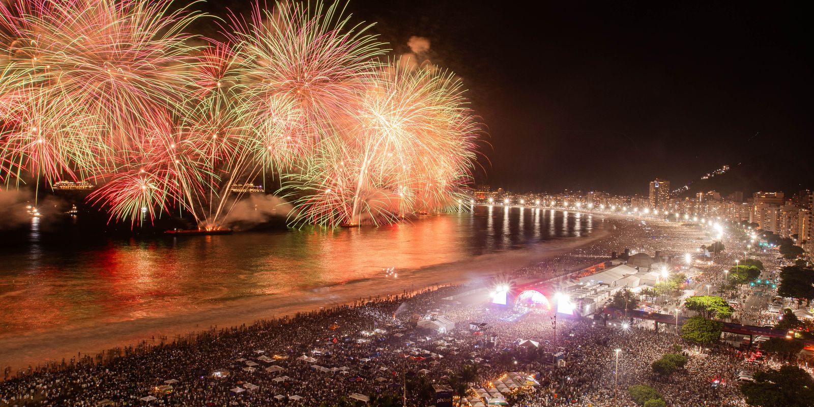 Réveillon em Copacabana terá mudanças no trânsito e megashow