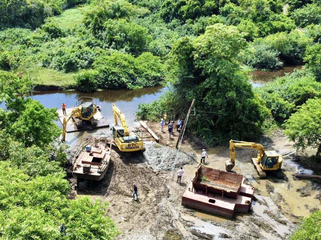 Rio em Peruíbe terá desassoreamento de 3 km para escoamento da água e contenção de novas enchentes