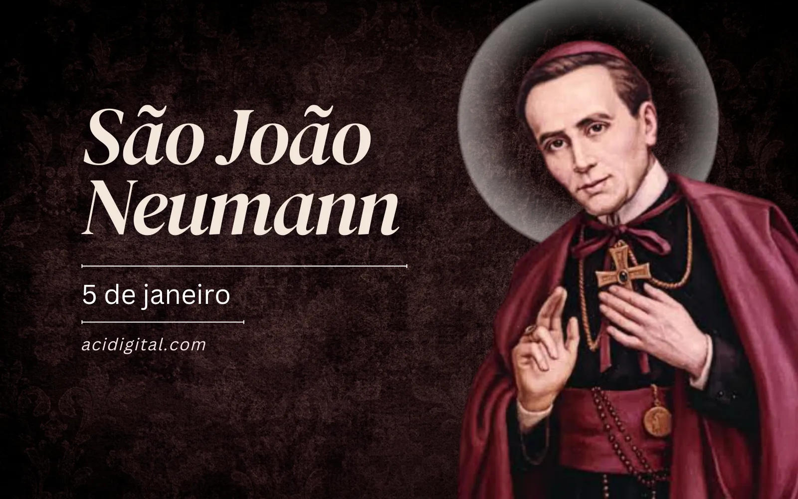 São João Nepomuceno Neumann, bispo da Filadélfia